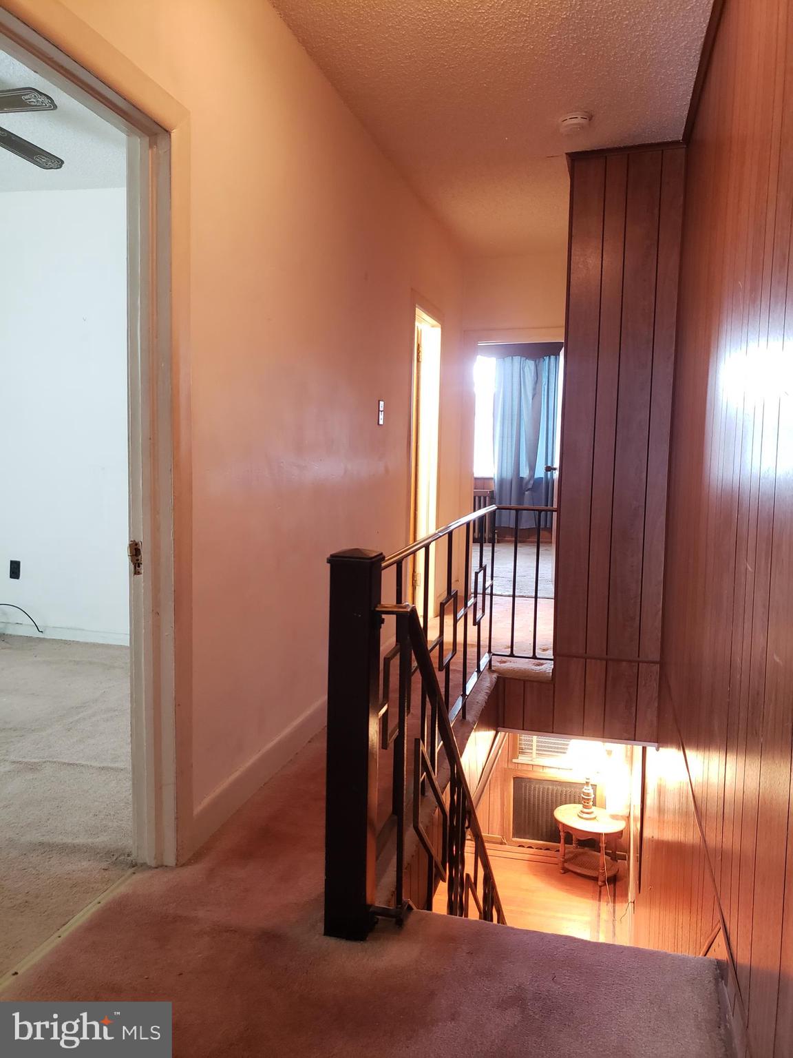 2436 West Ritner Street Philadelphia, PA 19145 - Photo 28 of 64 2nd Fl Hallway w/closet & wood floors under carpet