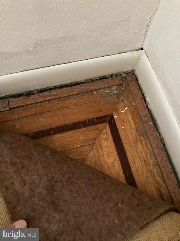 2436 West Ritner Street Philadelphia, PA 19145 - Photo 43 of 64 Rear Bedroom Original Wood Flooring under carpet