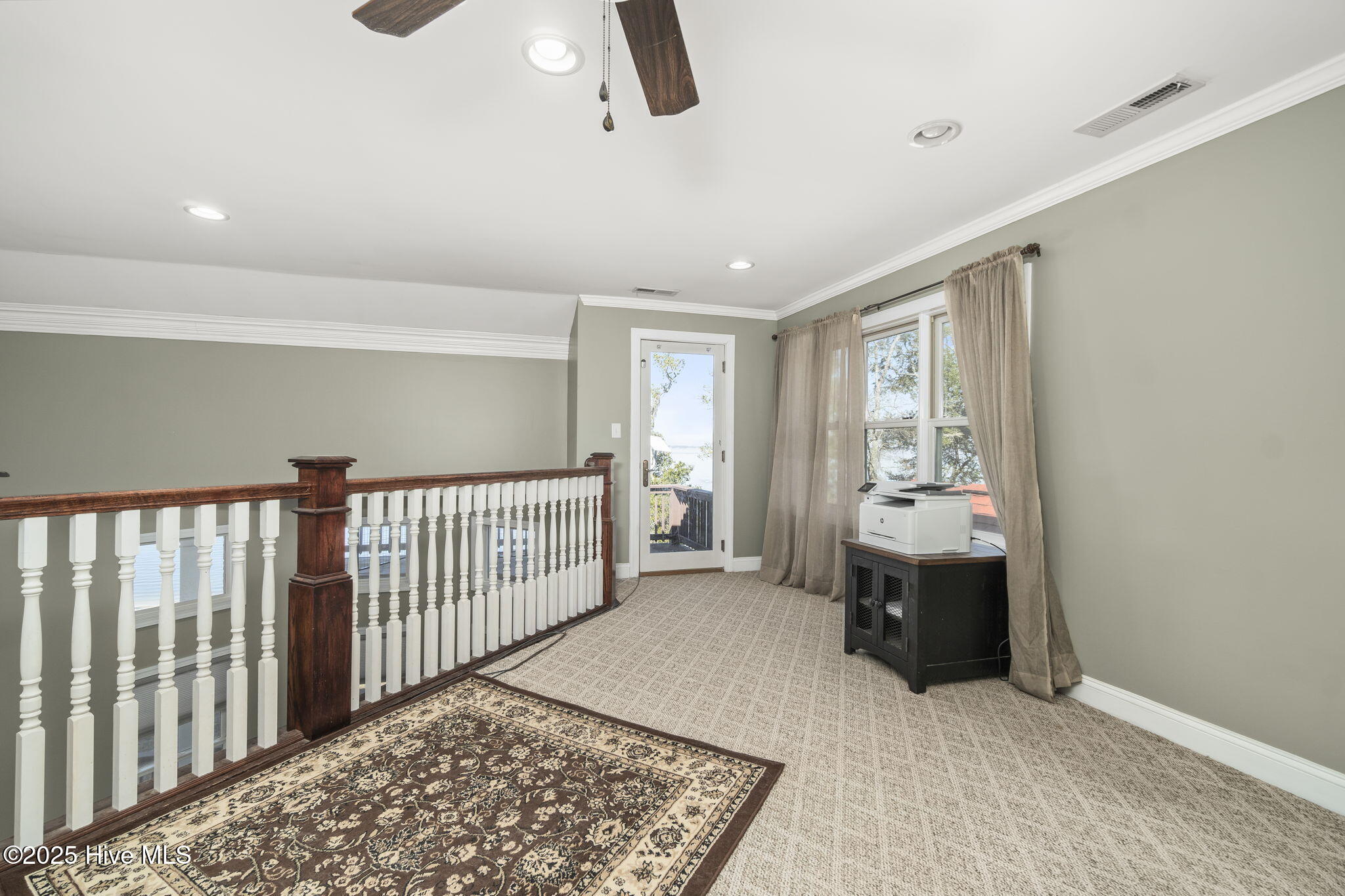 955 Becton Road Havelock, NC 28532 - Photo 37 of 57 Upstairs landing overlooks living room