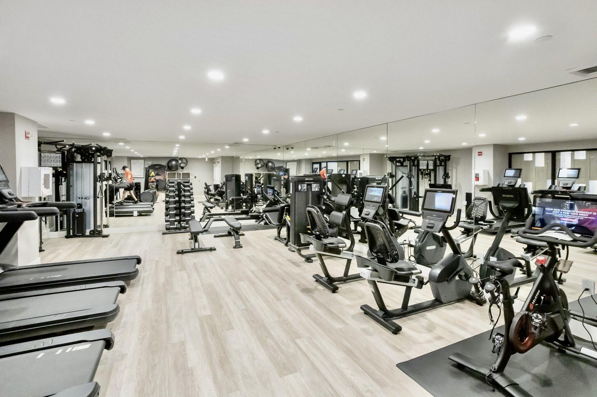 200 East Palmetto Park Road, Unit 505 Boca Raton, FL 33432 - Photo 65 of 71 a view of a room with gym equipment
