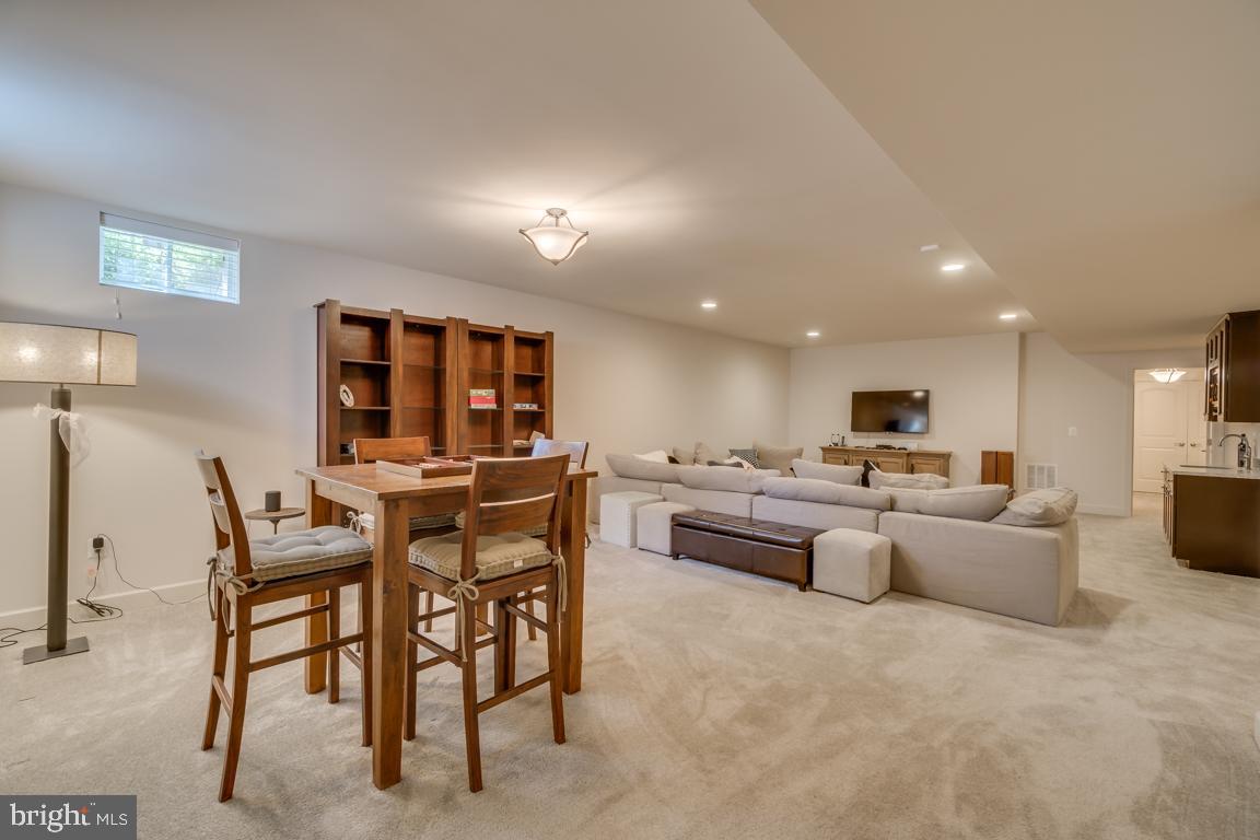 7127 Thrasher Road McLean, VA 22101 - Photo 38 of 46 Lower Level Recreation Room