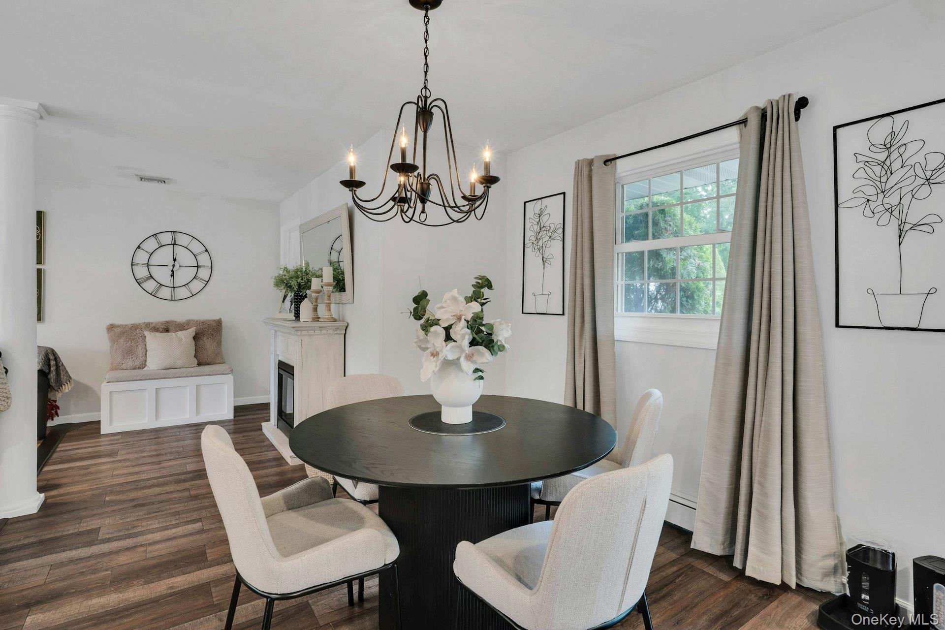 12 Rachel Avenue Commack, NY 11725 - Photo 26 of 50 a view of a dining room with furniture window and wooden floor
