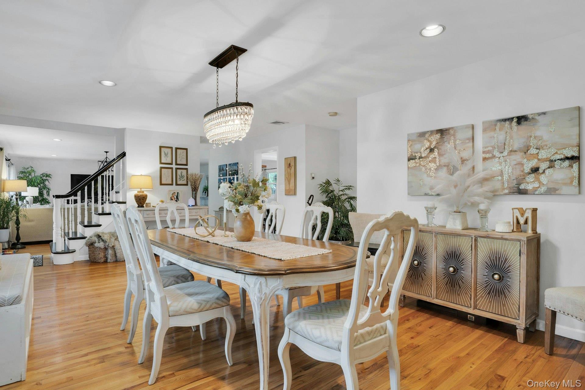 12 Rachel Avenue Commack, NY 11725 - Photo 10 of 50 a view of a dining room with furniture window and wooden floor