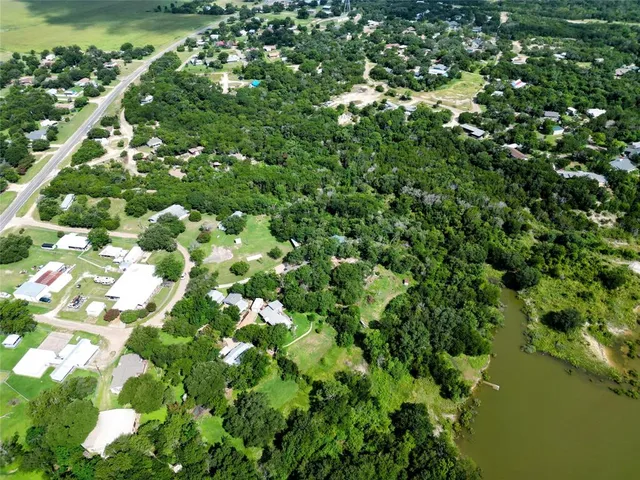 a view of a lush green field