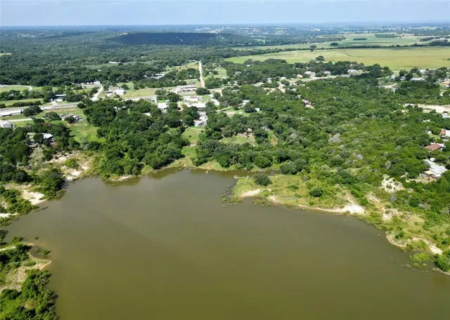 a view of lake with mountain