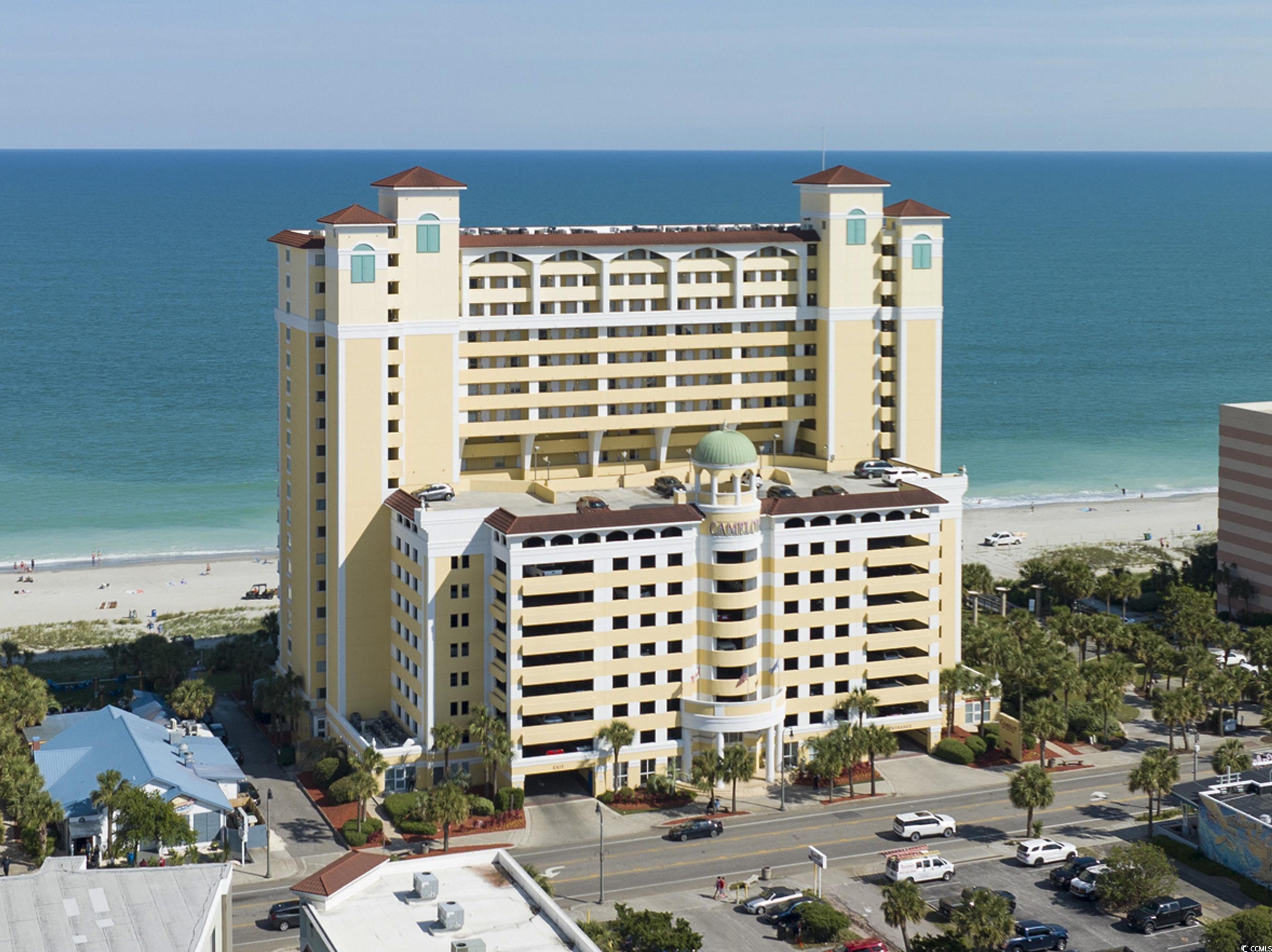 2000 North Ocean Boulevard, Unit 1612 Myrtle Beach, SC 29577 - Photo 1 of 21 Exterior space with a water view and a beach view