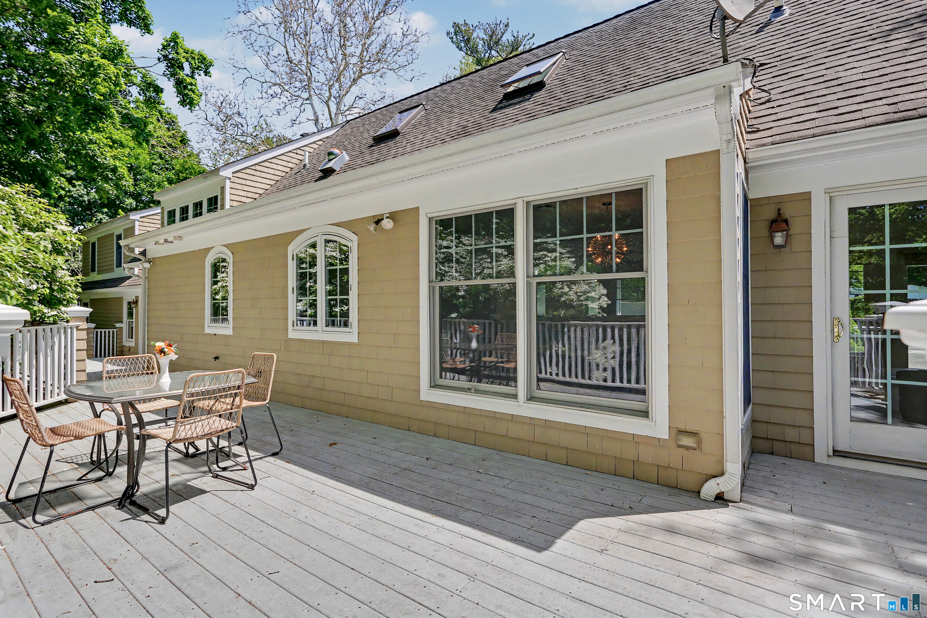 186 Compo Road South Westport, CT 06880 - Photo 30 of 40 The deck outside of the Kitchen