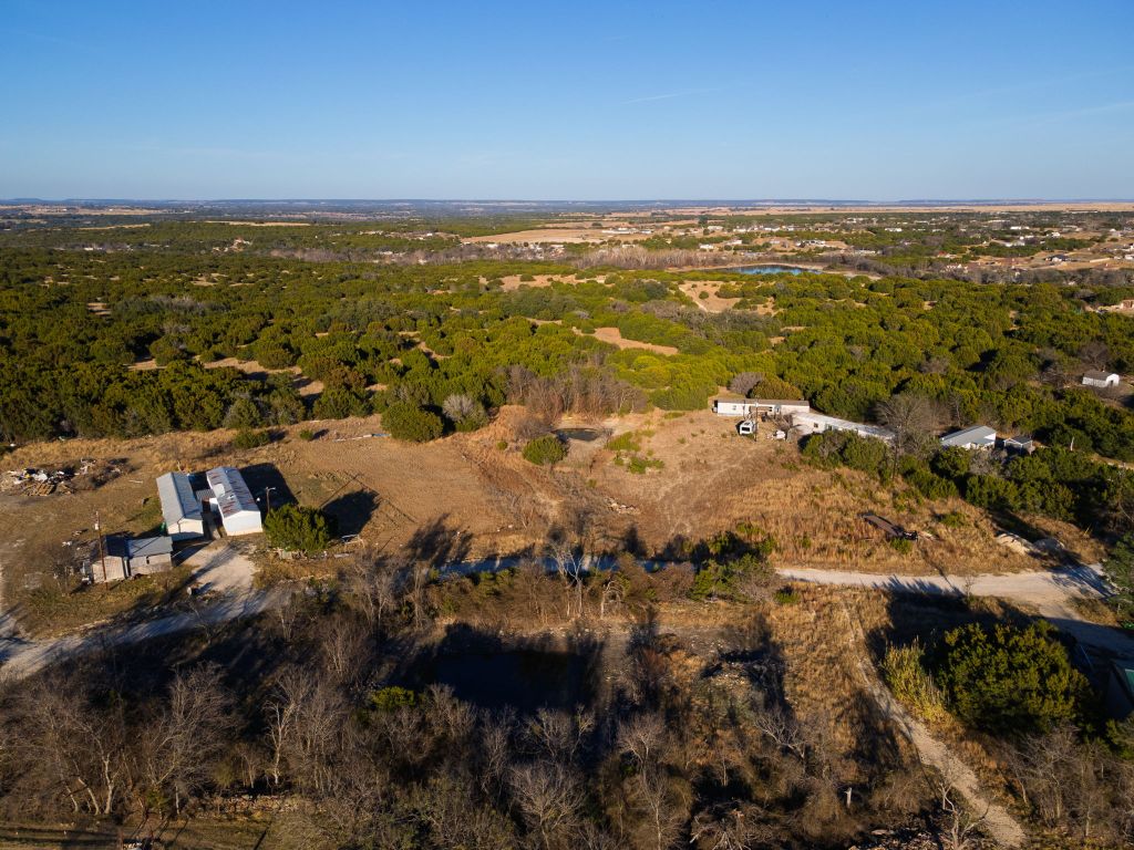 1252 Twin Mountain Road Copperas Cove, TX 76522 - Photo 22 of 26 an aerial view of ocean and residential houses with outdoor space