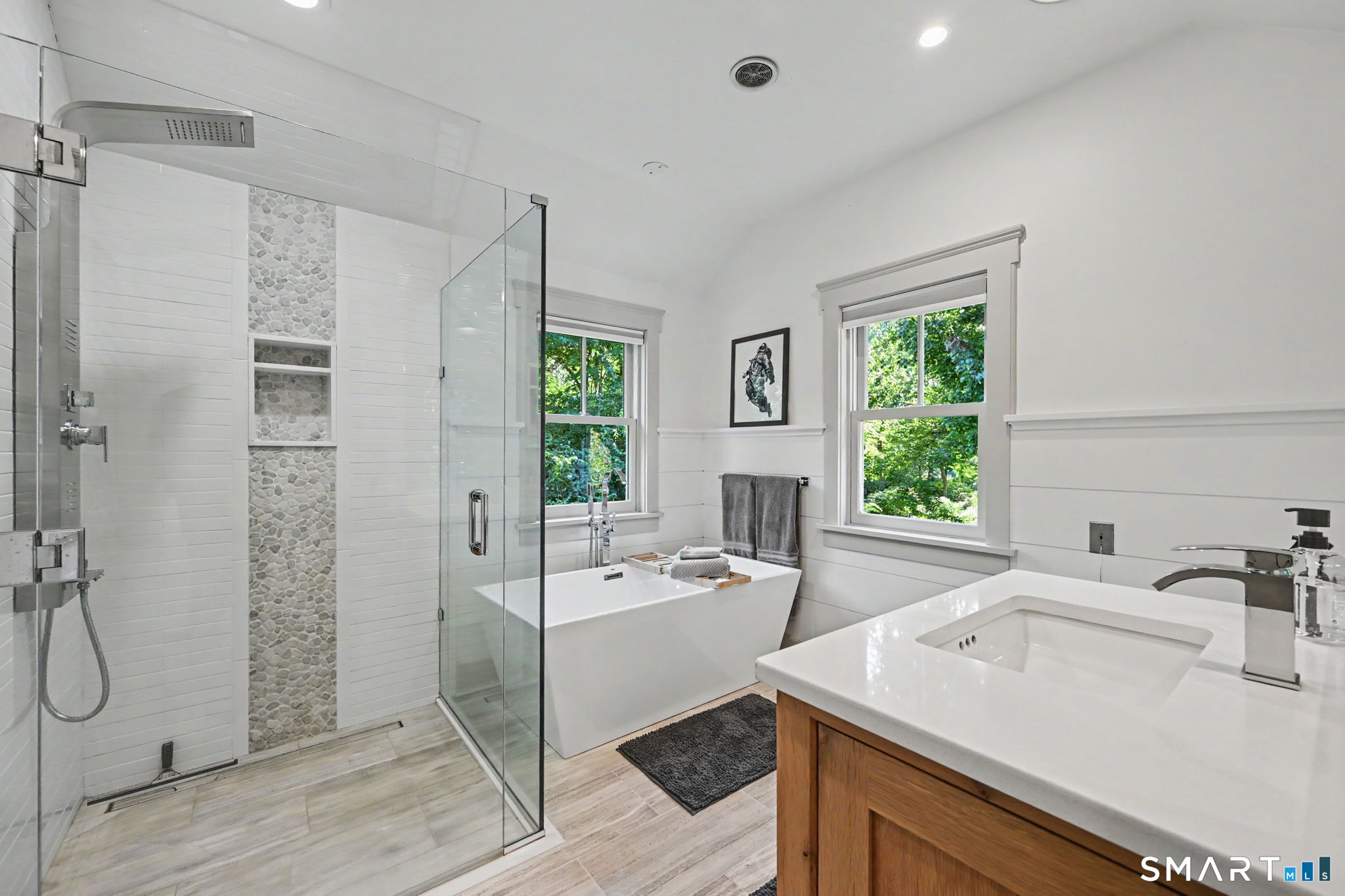 143 Chestnut Hill Road Wilton, CT 06897 - Photo 21 of 40 Full Bath with oversized shower