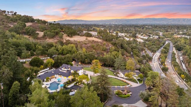 an aerial view of a city with lots of residential buildings