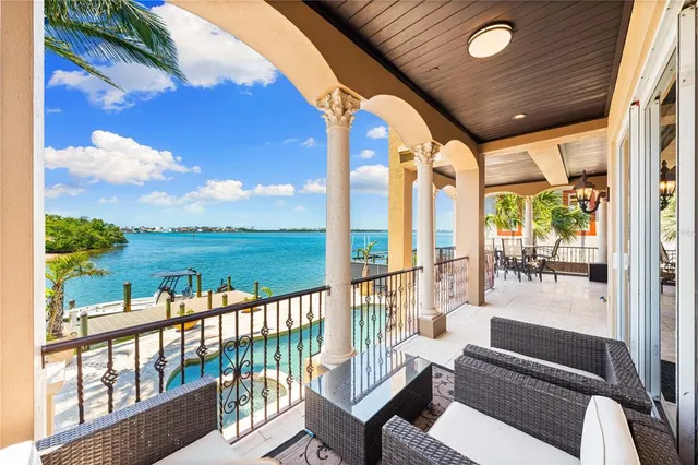 a view of an ocean beach