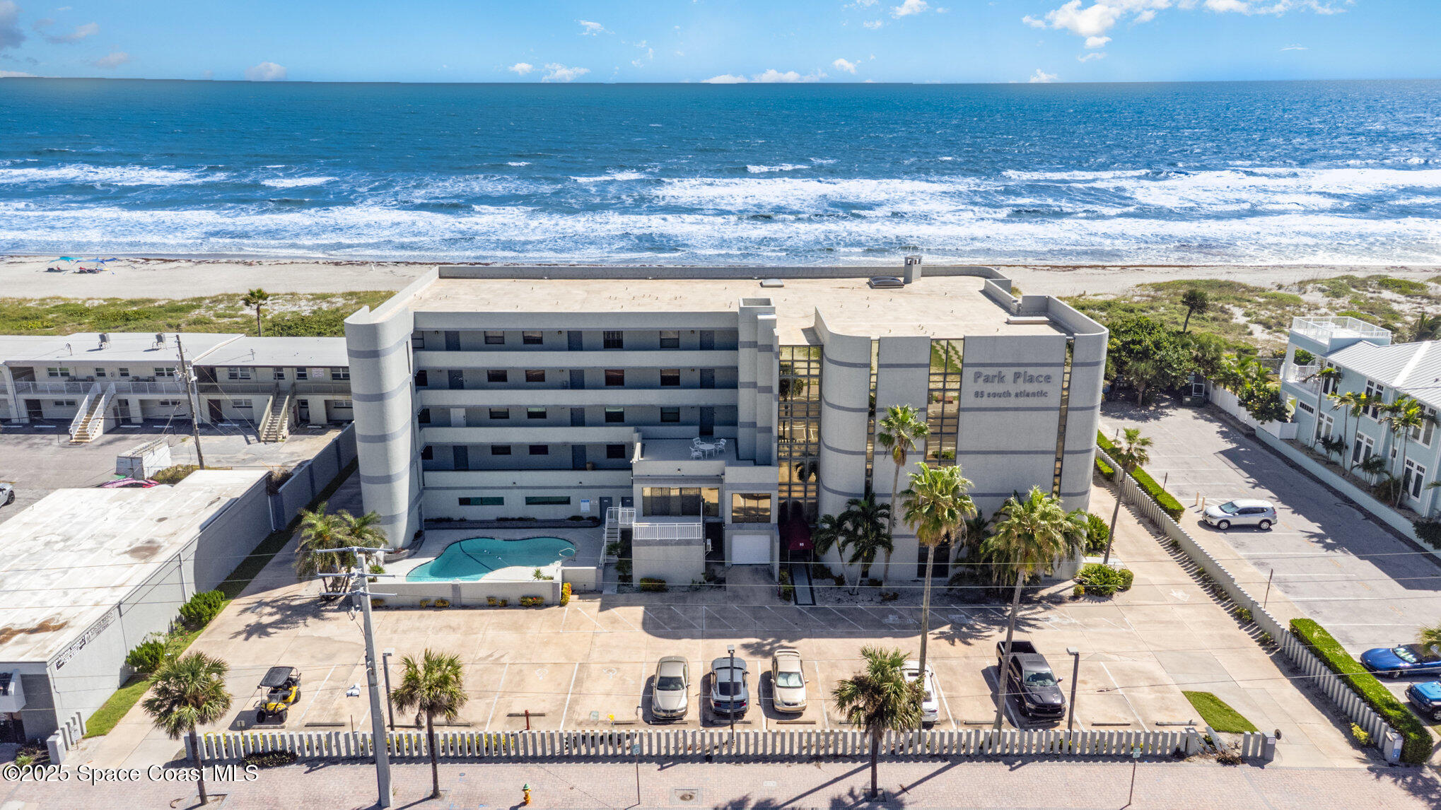 85 South Atlantic Avenue, Unit 306 Cocoa Beach, FL 32931 - Photo 1 of 41 a view of ocean view with beach