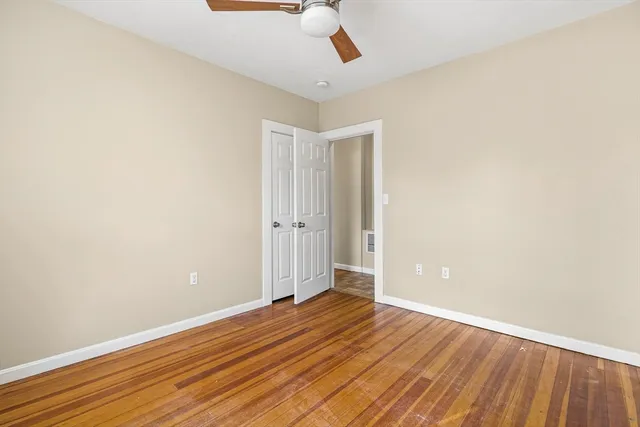 wooden floor in an empty room