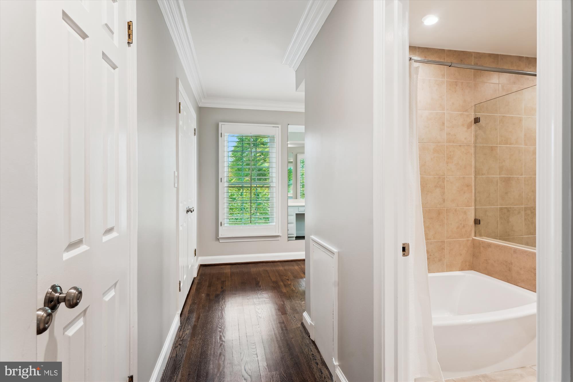9801 Hall Road Potomac, MD 20854 - Photo 35 of 79 a bathroom with a bathtub and a shower