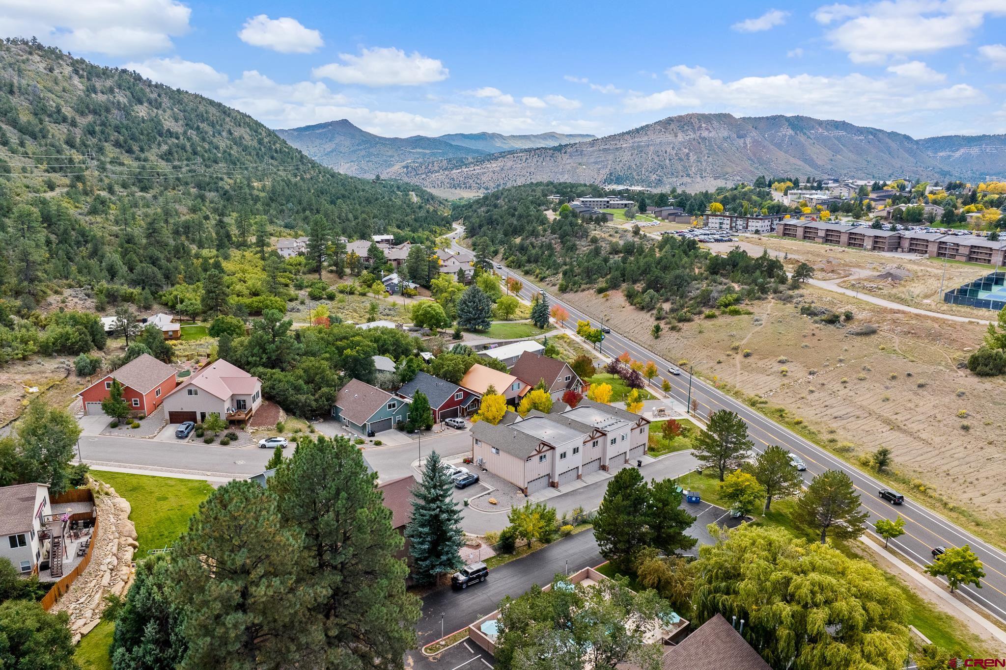 33 Cedar Ridge Way, Unit 3 Durango, CO 81301 - Photo 7 of 31 an aerial view of a city