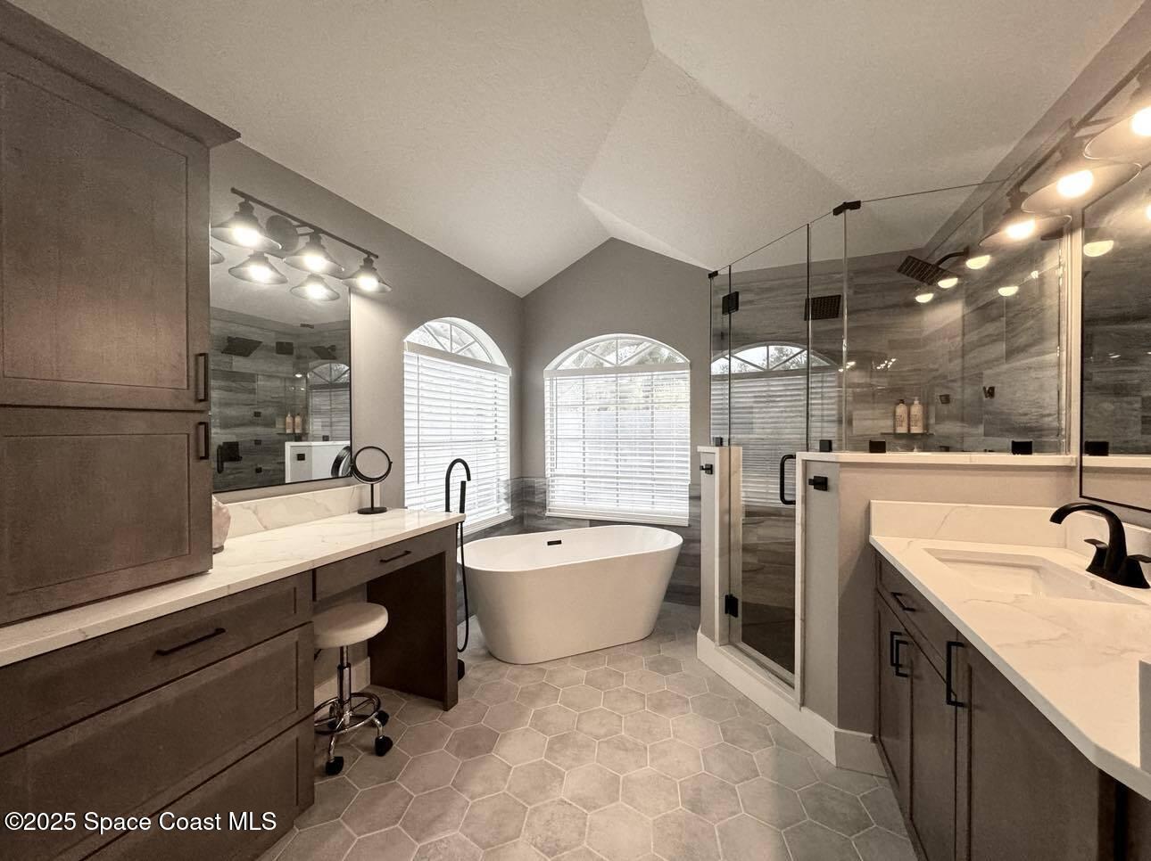 4043 Sparrow Hawk Road Melbourne, FL 32934 - Photo 13 of 33 Master bath 2