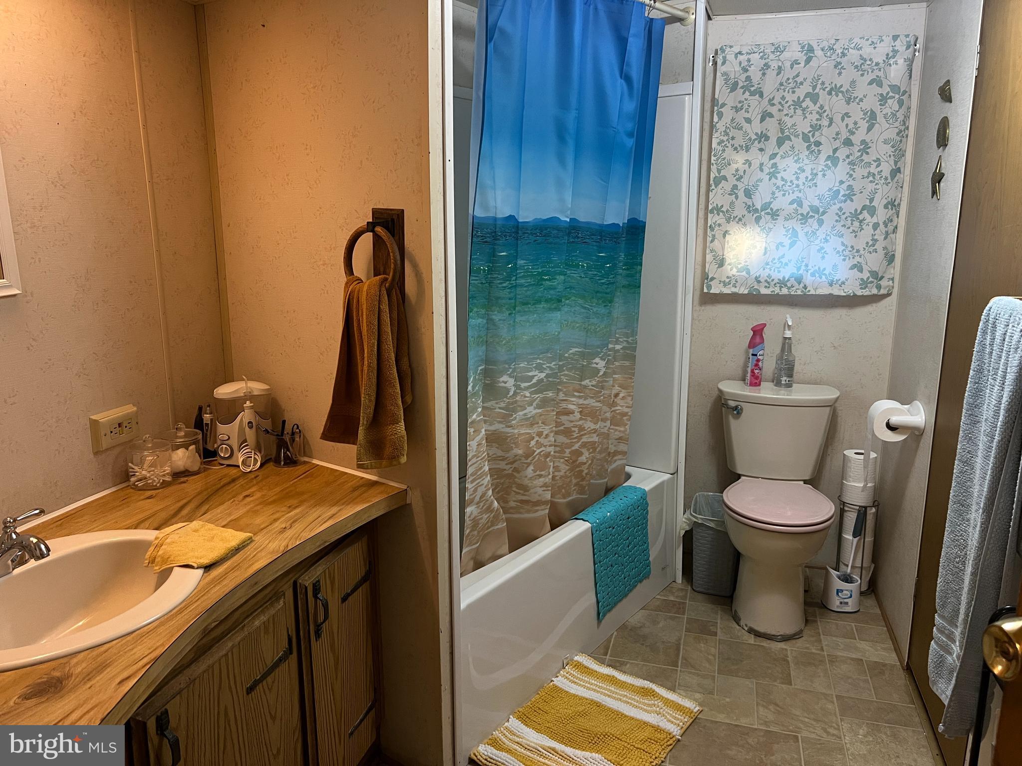 576 West Forest Grove Road Vineland, NJ 08360 - Photo 8 of 14 a bathroom with a sink a toilet and shower