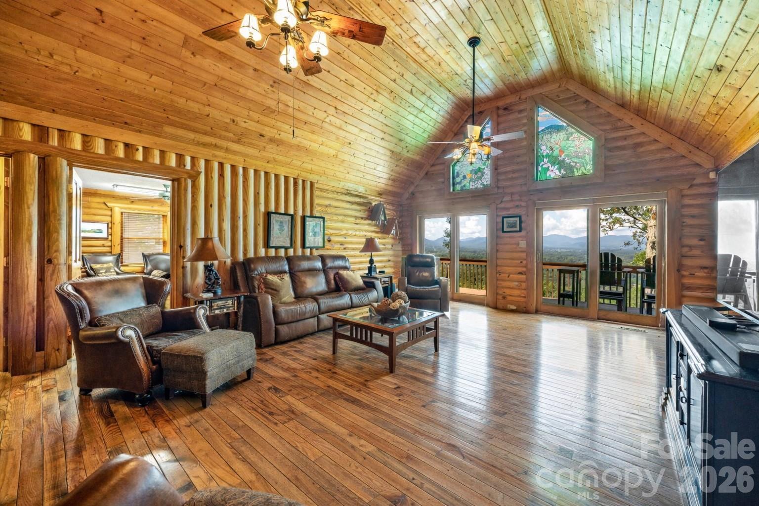 82 Running Ridge Road Asheville, NC 28804 - Photo 10 of 45 a living room with furniture