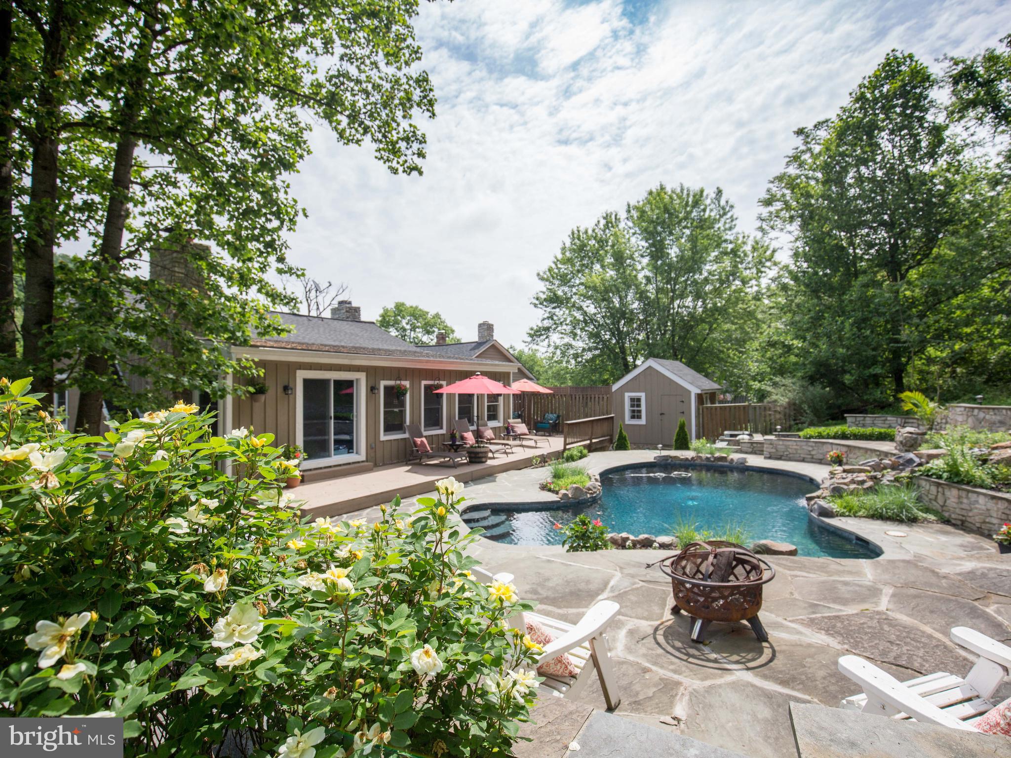 36847 Stony Point Road Purcellville, VA 20132 - Photo 43 of 57 Pool is on the 2nd level of the rear of the home