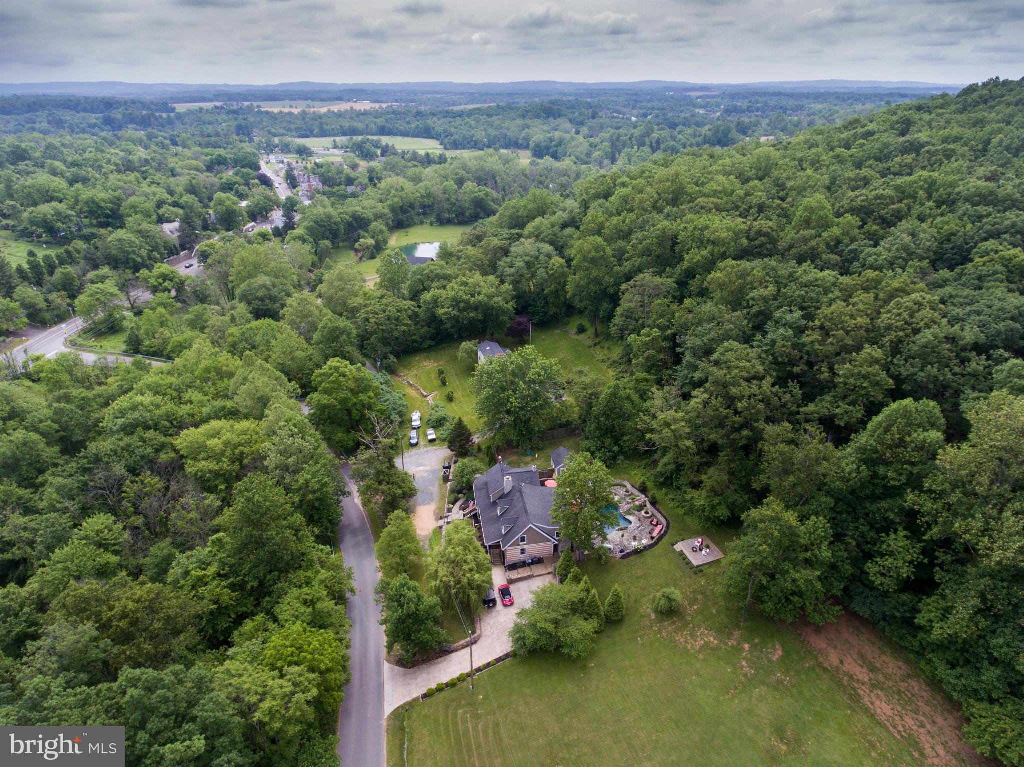 36847 Stony Point Road Purcellville, VA 20132 - Photo 50 of 57 Aerial view from the west