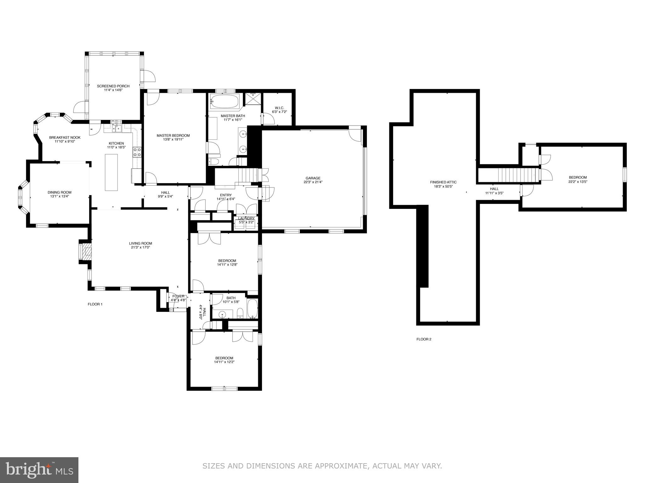 9540 Fairlee Road Chestertown, MD 21620 - Photo 31 of 31 Floor plan--nearly 2800 square feet