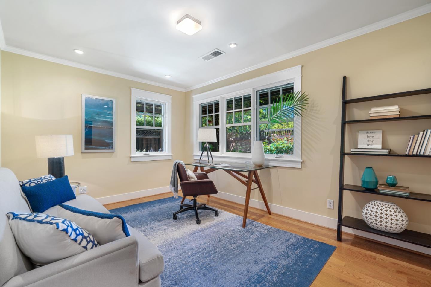 1563 Walnut Drive Palo Alto, CA 94303 - Photo 21 of 41 a living room with furniture and a window