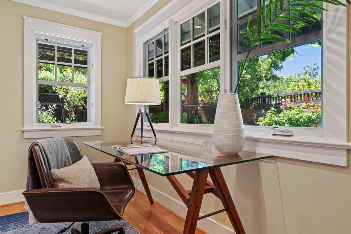 1563 Walnut Drive Palo Alto, CA 94303 - Photo 22 of 41 a living room with furniture and a window