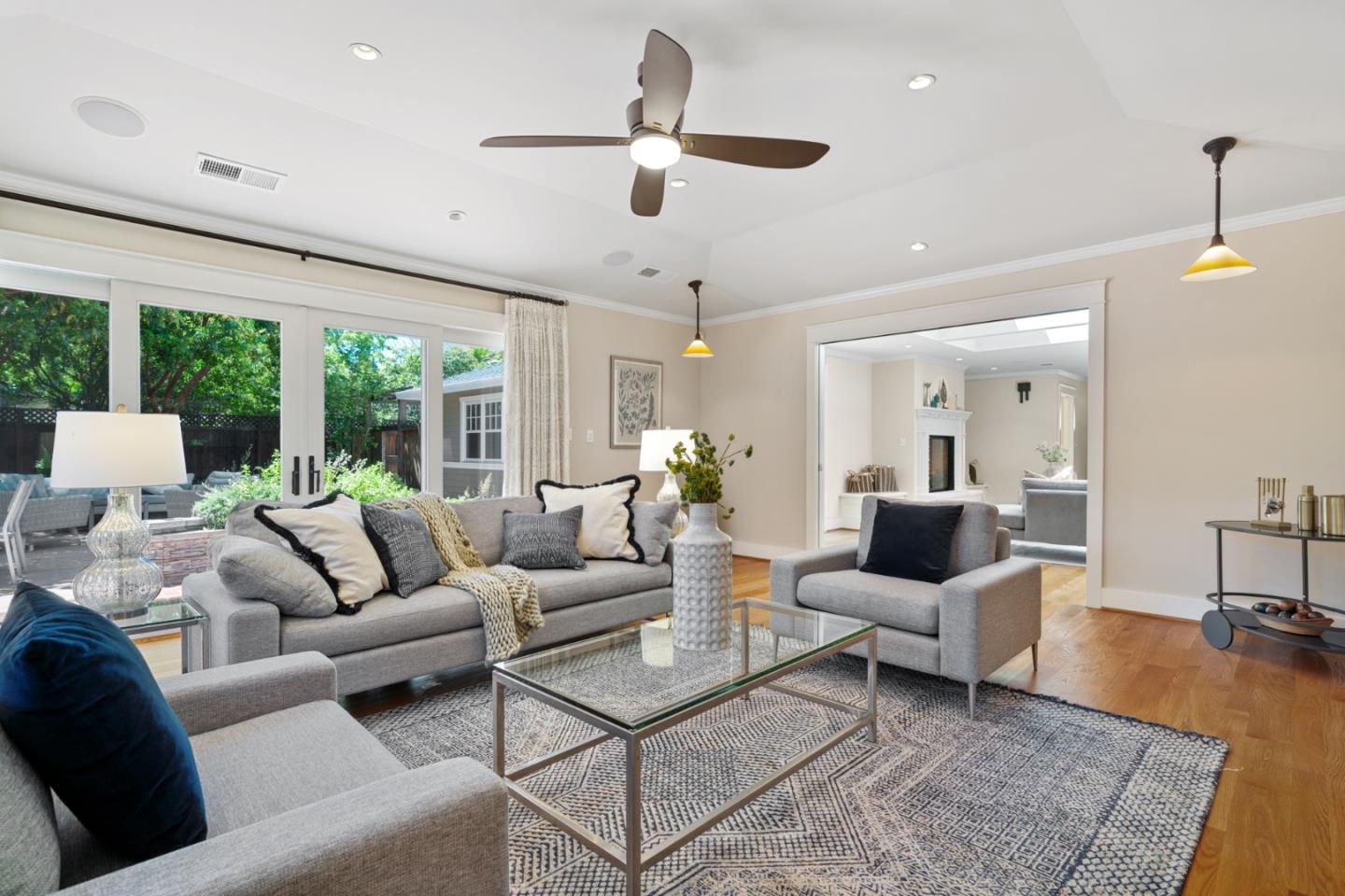 1563 Walnut Drive Palo Alto, CA 94303 - Photo 8 of 41 a living room with furniture and a large window