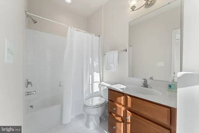 a view of room with racks on the wall