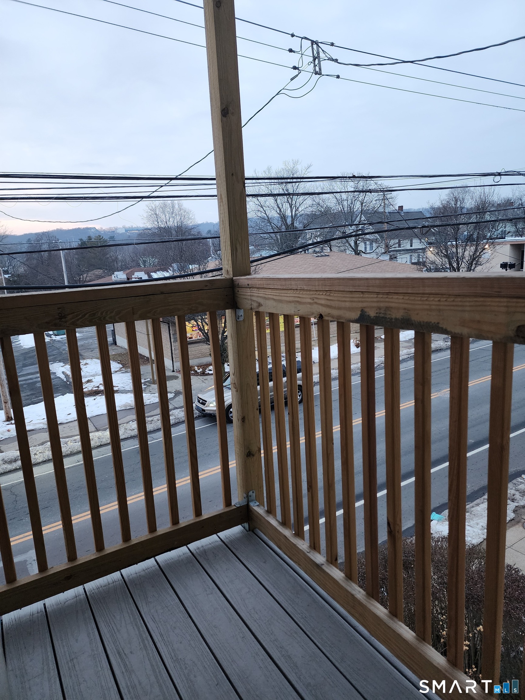 158 North Main Street Ansonia, CT 06401 - Photo 10 of 20 a view of a balcony with wooden floor