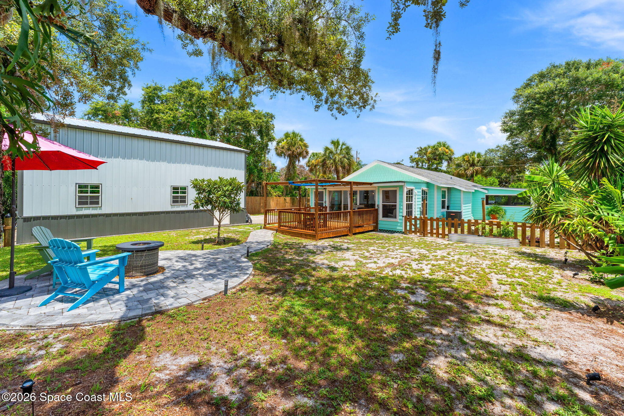 1714 Crescent Road Malabar, FL 32950 - Photo 38 of 56 Backyard Shade