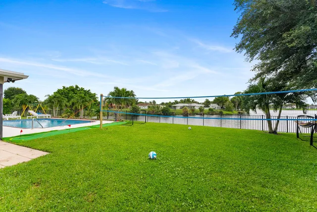 a view of a dining area with furniture