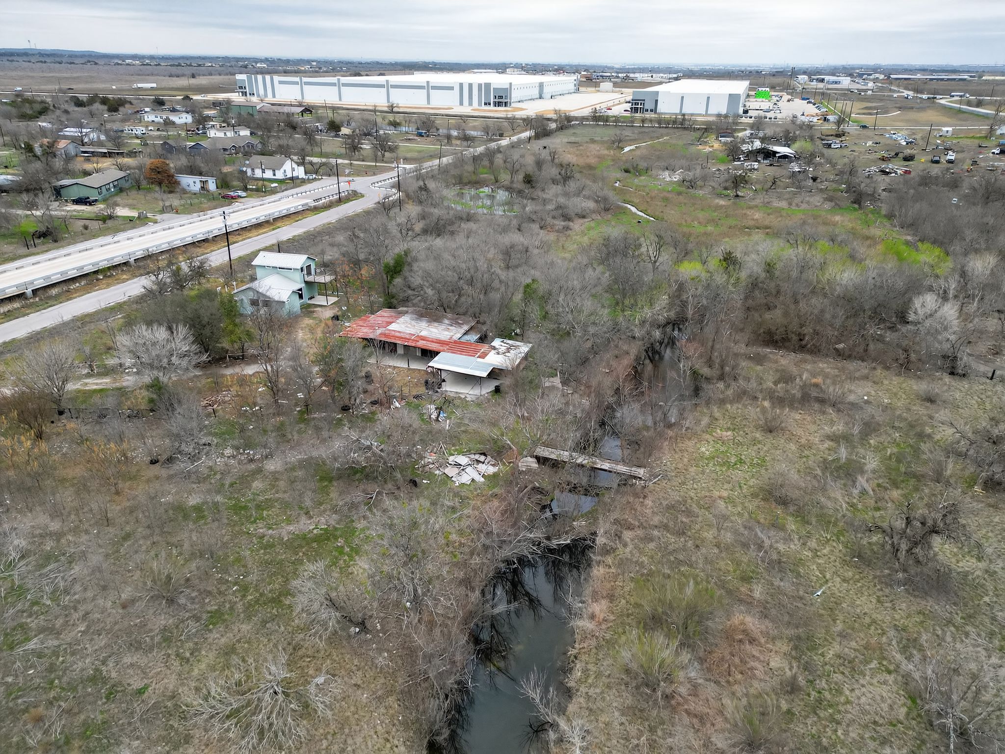 11223 Tom Sassman Road Austin, TX 78747 - Photo 9 of 40 Bird's eye view