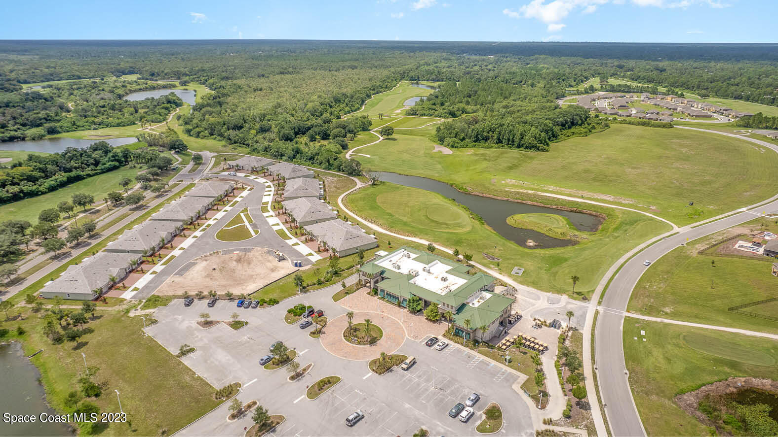 3356 Morrow Place Mims, FL 32754 - Photo 36 of 43 a view of a swimming pool with a lake view