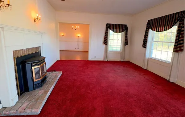 a view of livingroom with window