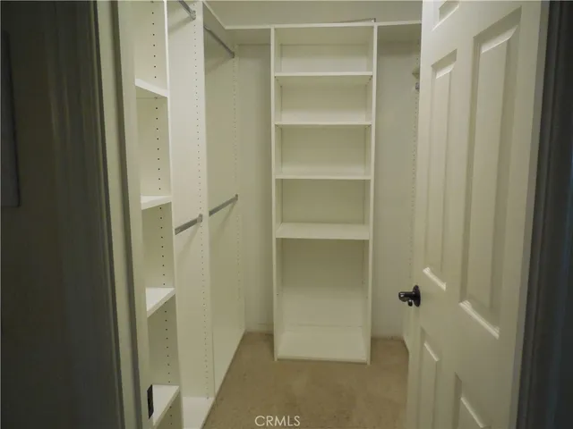 a view of walk in closet