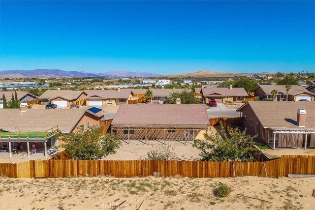 a view of a terrace with a lake view