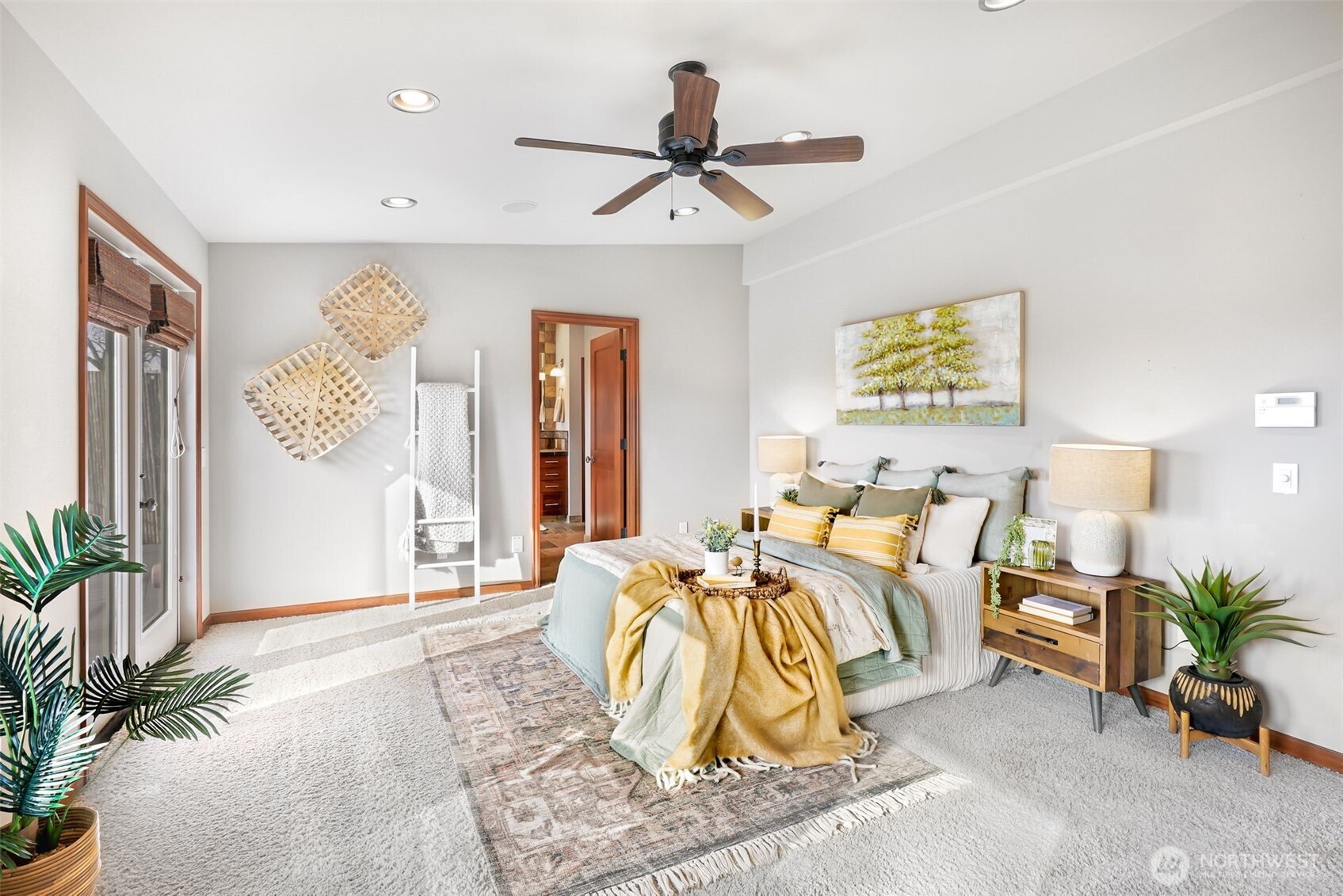 2004 Valley View Drive Lake Stevens, WA 98258 - Photo 14 of 40 a bed room with a bed and a chandelier