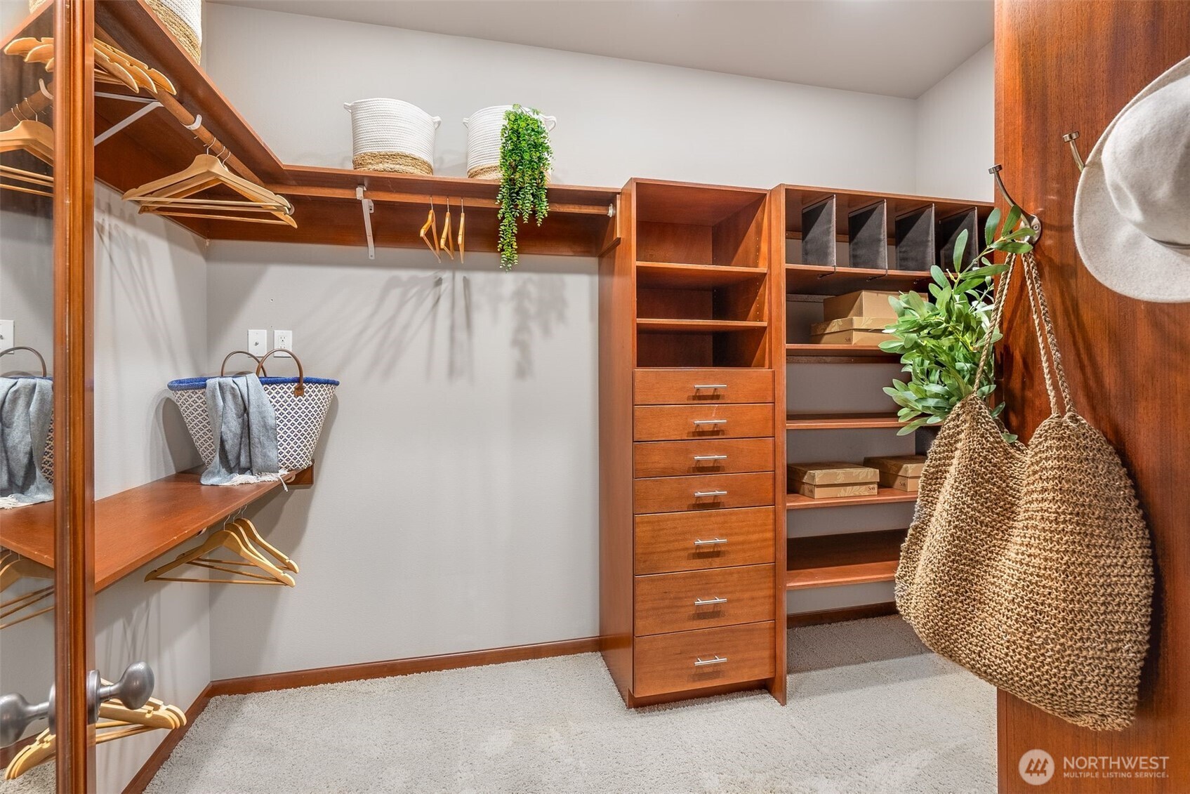 2004 Valley View Drive Lake Stevens, WA 98258 - Photo 17 of 40 a view of walk in closet with clothes and shoes