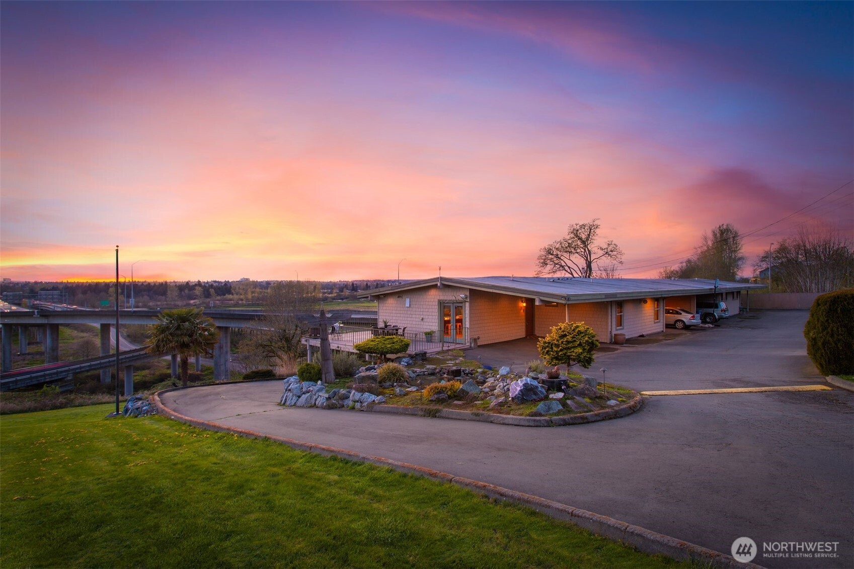 2004 Valley View Drive Lake Stevens, WA 98258 - Photo 39 of 40 a view of a patio with table and chairs a barbeque