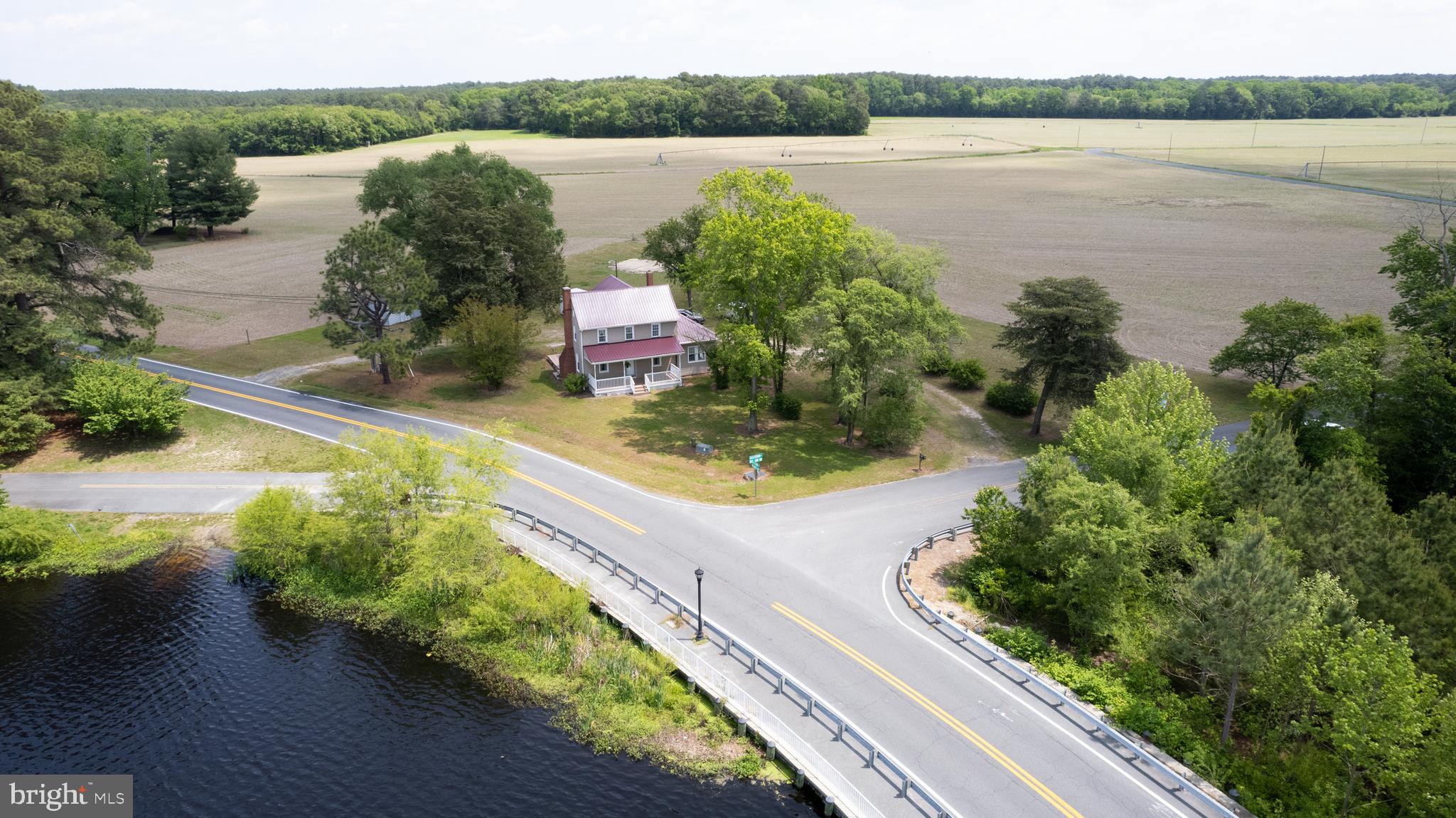 6100 Galestown-Delaware Line Road Rhodesdale, MD 21659 - Photo 37 of 41 aerial view