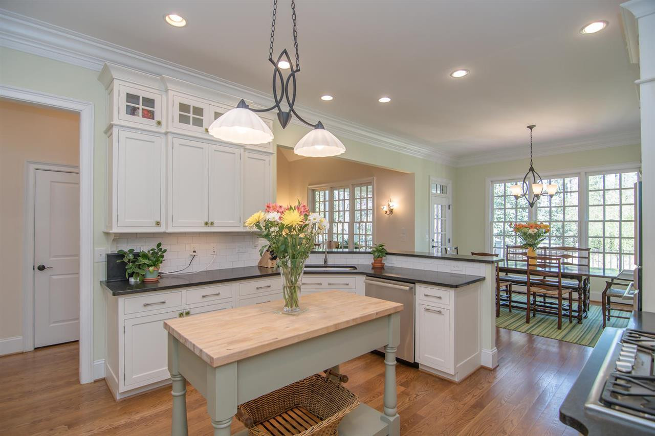 3310 Westover Road Durham, NC 27707 - Photo 7 of 30 a kitchen with counter space and sink