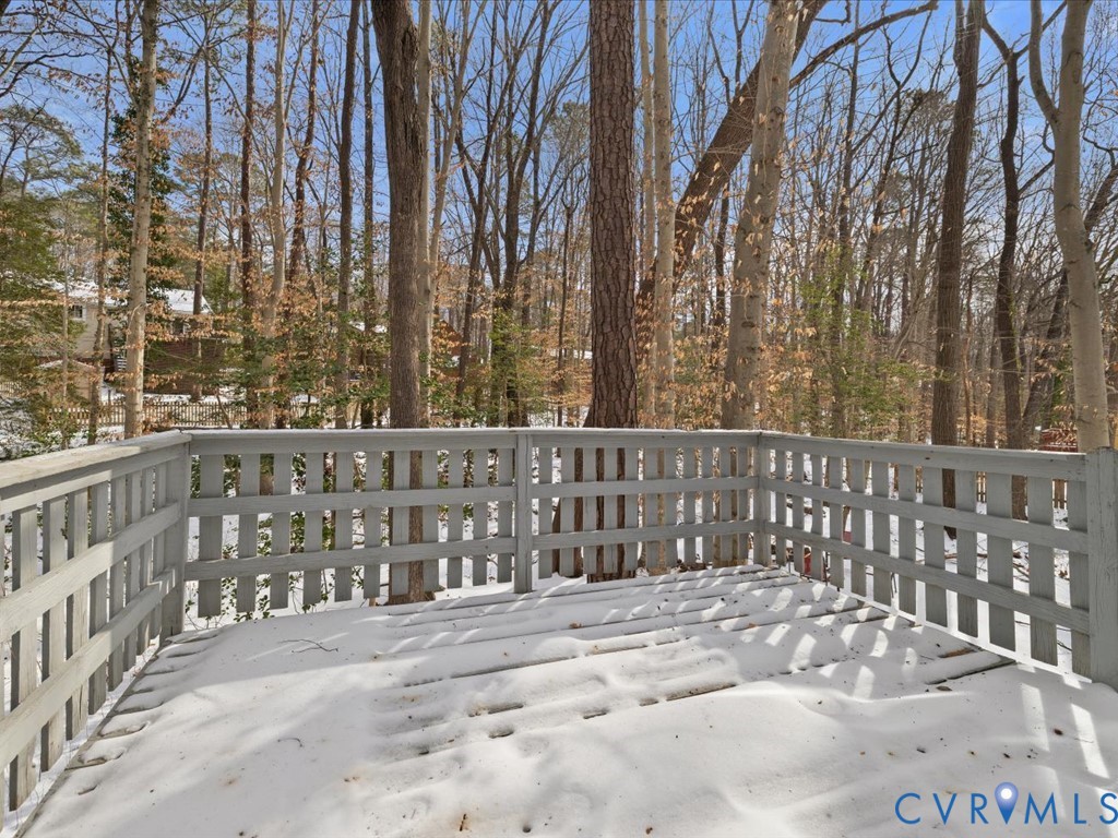 13217 Court Ridge Road Midlothian, VA 23112 - Photo 16 of 37 a view of a balcony with trees