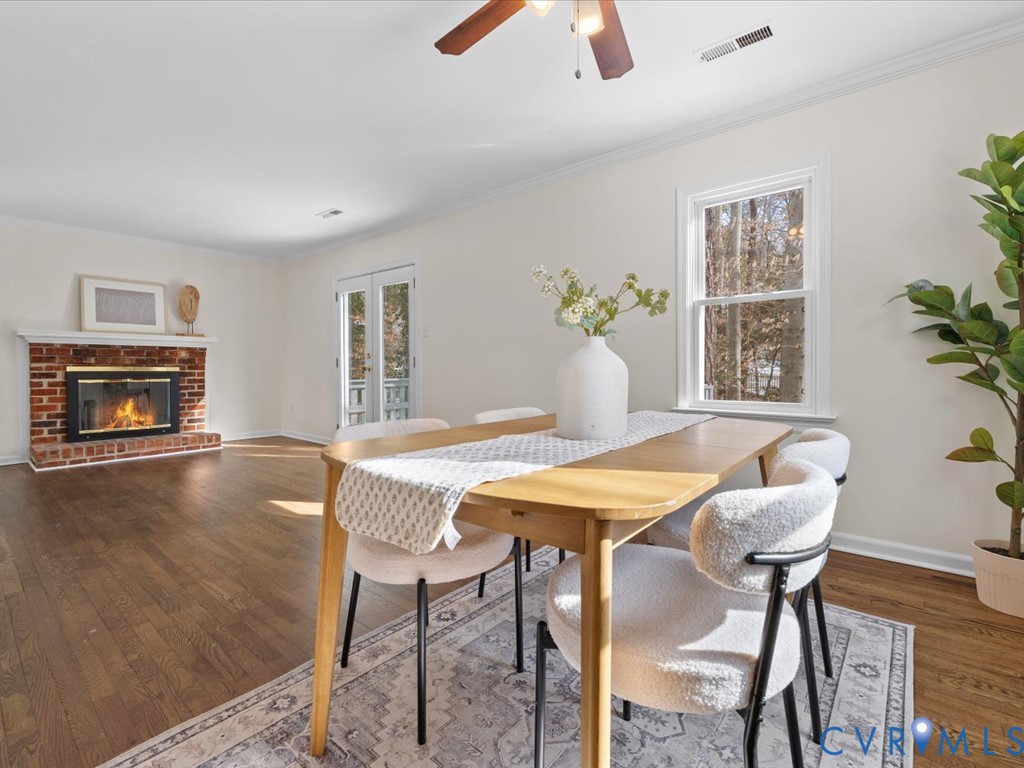 13217 Court Ridge Road Midlothian, VA 23112 - Photo 10 of 37 a dining room with furniture and window