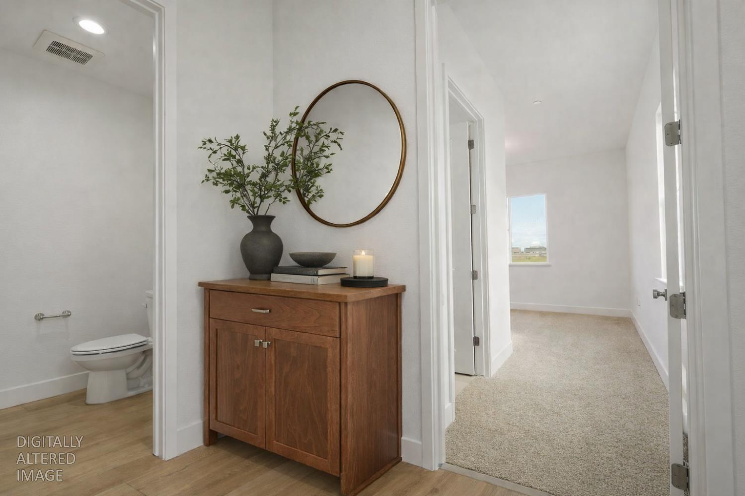 446 Tigris Street Manteca, CA 95337 - Photo 22 of 46 Hall to bedroom 4 suite (virtually staged)