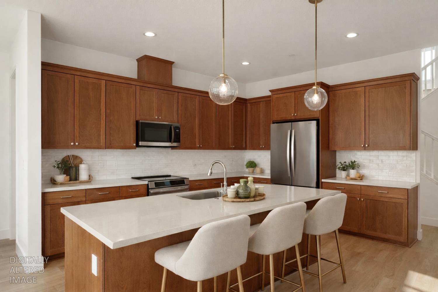 446 Tigris Street Manteca, CA 95337 - Photo 4 of 46 Kitchen (virtually staged)