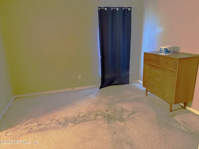 a view of a room with closet