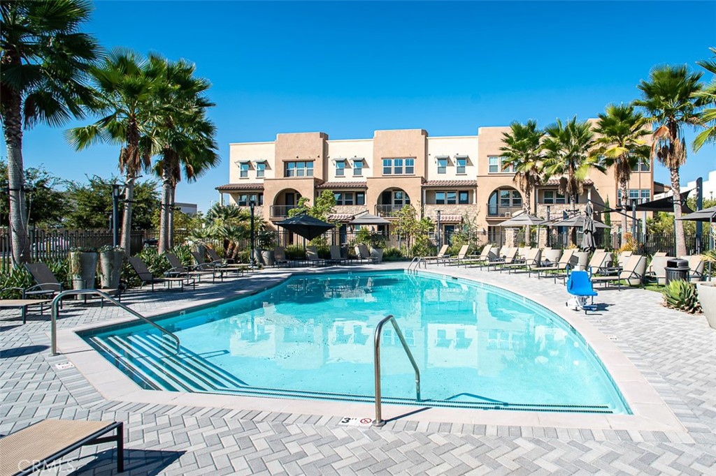 5756 Spring Street Buena Park, CA 90621 - Photo 13 of 16 a view of a swimming pool with a patio