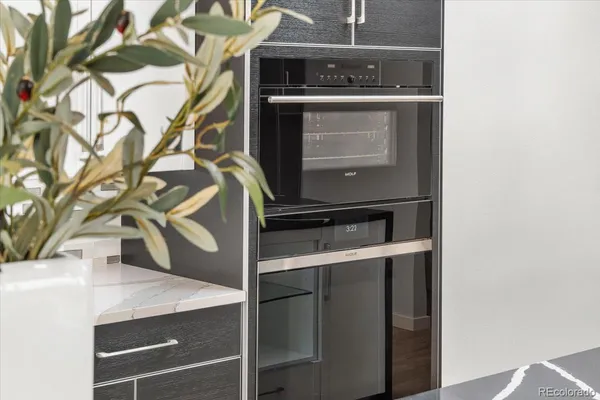 a close view of water heater