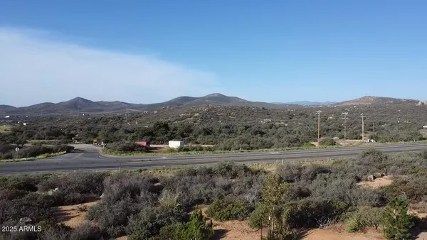 a view of outdoor space and mountain view